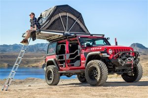 Jeep Wrangler JL Roof Rack - Front + Rear - Dee Zee - Hex Series - `19-`23